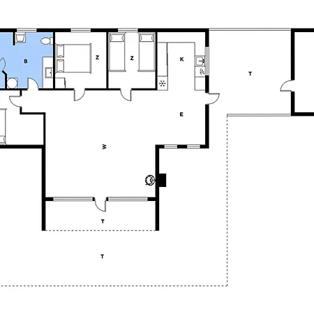 Dom wakacyjny Bv389-blavand-gl-maelkevej-19